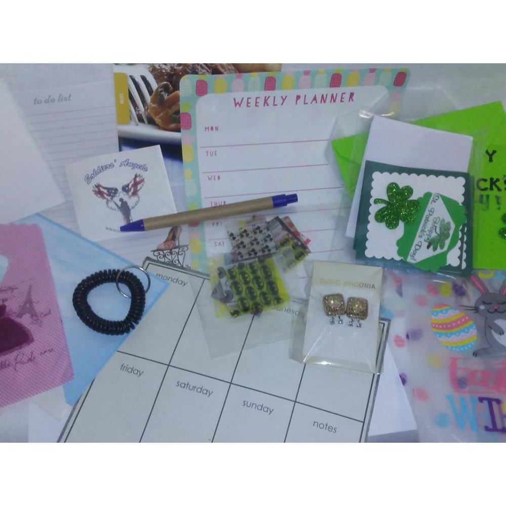 Big Bundle Earring Keychain Cards Stickers Bags